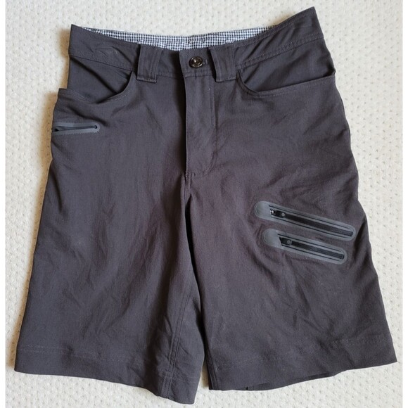 EUC Lululemon Cadence Commute Cargo Charcoal Grey Short Chino Hiking Sport, 30 - Picture 1 of 10